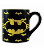 Batman Logo with Wrap Around Bats 14oz Ceramic Mug Multi-Color - £15.62 GBP