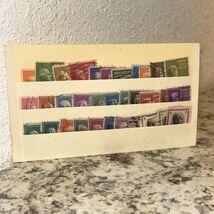 US Scott Stamp Lot #803-834 1/2c - $5 Presidential Set - $23.03