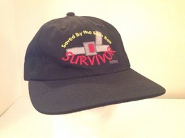 Hat Saved By The Seatbelt Baseball Cap Survivor NJOHTS Leather Buckle USA - £15.65 GBP