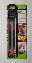 NEW - AcuRite Candy &amp; Deep Fry Thermometer Pan Clip 60-400 Degrees Stain... - £12.50 GBP