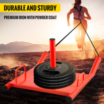 Weight Sled Push-Pull, Heavy-Duty Power Sled for Fitness Strength Speed Training - £52.01 GBP