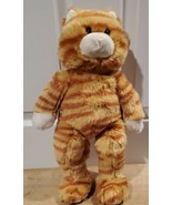 Build A Bear Orange Striped Tabby Cat Plush With Working Meow Voice Box  16" BAB - $15.44