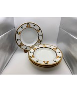 Set of 4 Christian Dior CASABLANCA Rim Soup Bowls - $339.99