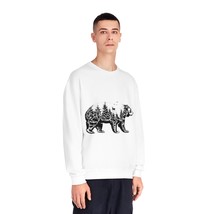 Cozy Unisex Bear Shadow Nature Sweatshirt - NuBlend Fabric, Soft &amp; Stylish - £30.46 GBP+