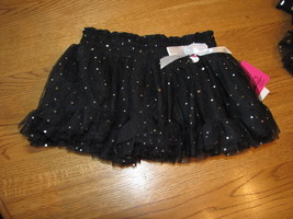 Girls Hello Kitty HK Hologram Dot Tutu HK56557 Black skirt 4 NWT^^ - $19.20