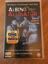 Albino Alligator (VHS) Vidéo Film Mat Damon , Faye Dunaway, Gary Sinise - £5.30 GBP