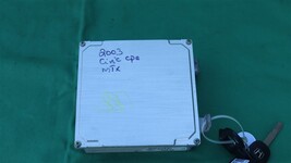 01-03 Honda Civic MT Vtec ECU PCM Engine Computer & Immobilizer 37820-PLR-L06 image 3