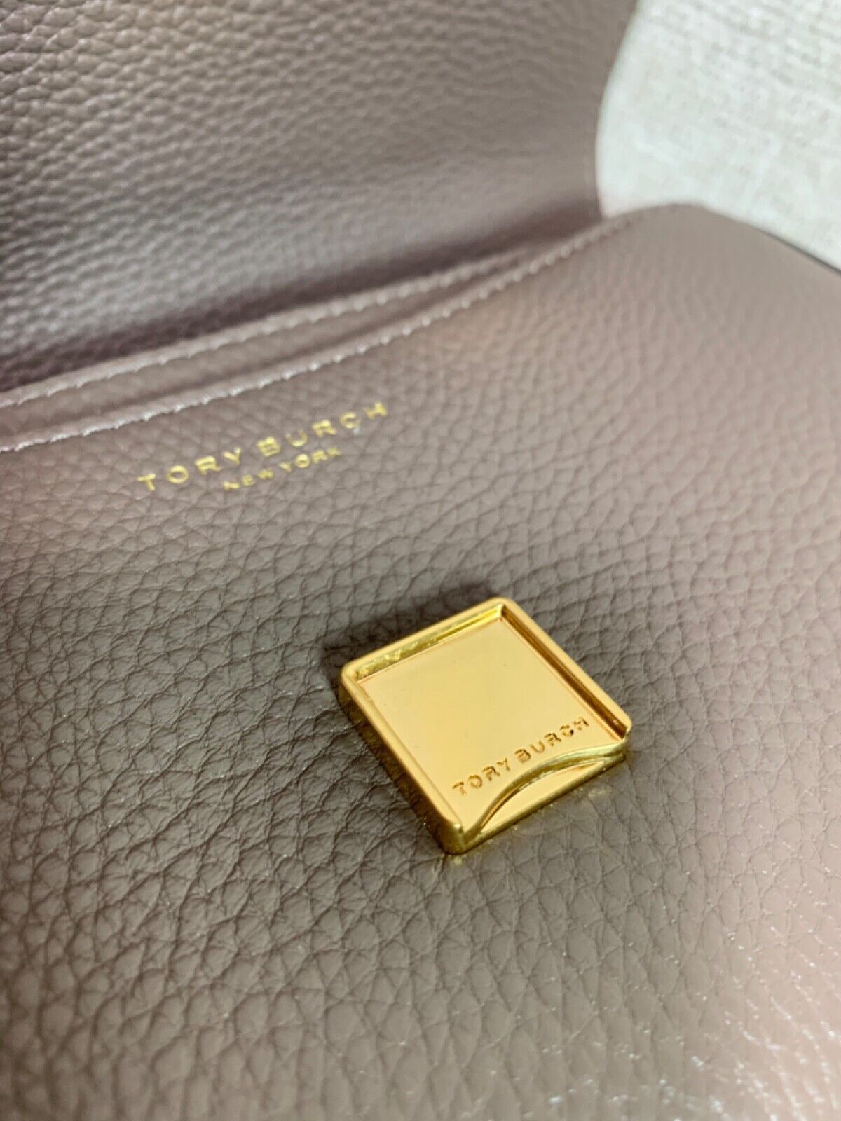 NEW Tory Burch Portobello Leather Britten Convertible Bag - $458 Item image 11