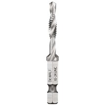 Dewalt Drill & Tap Bit (DWADTQTR1024) - Impact Ready, 10-24 Unc, 1/4" Shank - $15.99