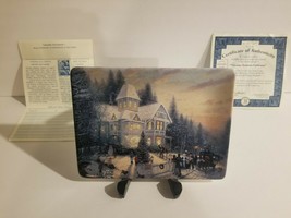 Collector Plate - Holiday Memories - Thomas Kinkade -  Victorian Christmas - $22.25