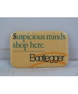 Vintage Store Pin - Bootlegger Suspicious Mintds Shop Here - Celluloid Pin - $284.31 MXN