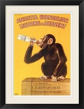 Carlo Biscaretti Anisetta Evangelisti Framed Fine Art Poster Print - $279.00