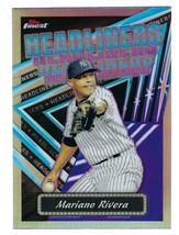 2023 Topps Finest #FH-9 Mariano Rivera New York Yankees Finest Headliners Insert - £1.39 GBP