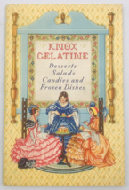 VTG 1933 Knox Gelatine Cookbook Recipes Desserts Salads Candies &amp; Frozen Dishes - £8.30 GBP