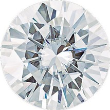0.60CT Forever Brilliant Moissanite Loose Stone Round Cut 5.5mm Charles&amp;Colvard - £70.07 GBP