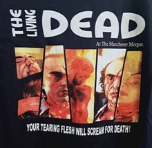 The Living Dead At the Manchester Morgue T-Shirt XL Horror Zombies Jorge... - $32.17