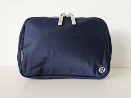 NWT LULULEMON Everywhere Belt Bag Metal Hardware Large 2L TRNV/SLVR Blue... - $85.49