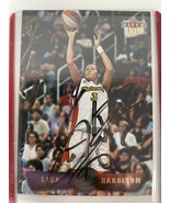 Lisa Harrison Signed Autographed 2002 Fleer Ultra WNBA Basketball Card -... - €17,48 EUR