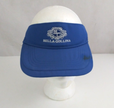Ahead Bella Collina Blue Embroidered Unisex Adjustable Visor - $9.69