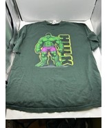 Vintage The Hulk T Shirt Men XL Green Y2K 2003 Movie Promo Marvel Offici... - $666.89 MXN