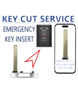 KEY CUT + HU100 Emergency Key Blade FOR Cadillac Saab  2010-2020  PN: 20... - $34.49 CAD