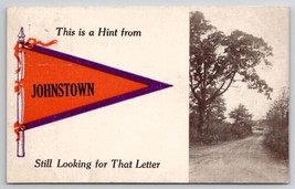 Johnstown NE Greeting 1913 Davidson Family Long Pine Nebraska Postcard A36 - £11.75 GBP