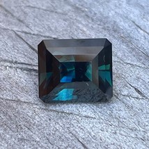 Australian Green Blue Sapphire | Mixed Emerald Cut | 2.45 Carat | 7.60x6.60 mm | - £1,726.60 GBP
