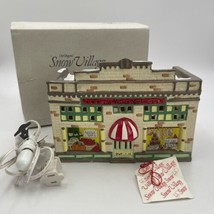 Department Dept 56 Original Snow Village VILLAGE MARKET 50440 1989 - £26.11 GBP