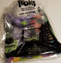 Guy Diamond Dreamworks Trolls McDonald&#39;s Happy Meal Toy #3 2016 NEW - £4.76 GBP