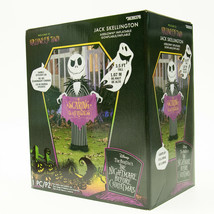 Nightmare Before Christmas Jack Skellington Airblown Inflatable Lawn Decoration - £30.74 GBP