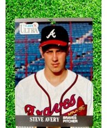 1991 MLB Fleer Ultra Baseball | Steve Avery | #1 | Atlanta Braves - $9.97 CAD