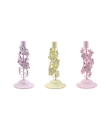 100 Sets of 3 Metal Floral Candle Holders – Three Colors - $2,102.28 CAD