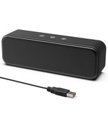 Xkx Computer Speakers For Desktop Pc Laptop, Wired, Plug-In, External Sp... - $34.97