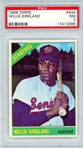 1966 Topps Willie Kirkland #434 PSA 7 P1331 - $16.83