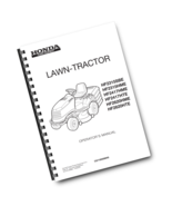 HONDA LAWN TRACTOR HF2315 HF2417 HF2620 SBE HME HTE - OPERATOR MANUAL - €16,95 EUR