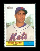 2010 Topps Heritage Baseball Trading Card #266 Carlos Beltran New York Mets - £2.36 GBP