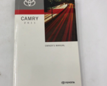 2011 Toyota Camry Owners Manual Handbook OEM M01B07033 - £25.03 GBP