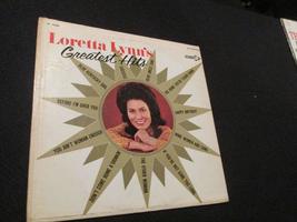 Loretta Lynn&#39;s Greatest Hits Album LP Vinyl Record Loretta Lynn - £34.26 GBP
