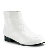 PIMP50/W/PU Men White Comic Book Hero Trooper Retro 70s Halloween Costum... - $92.93 CAD