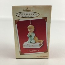 Hallmark Keepsake Christmas Tree Ornament Godchild Vintage 2002 New - £14.02 GBP