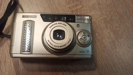 Samsung Vega 70D 35mm Film Point &amp; Shoot Camera Gold Work - $77.22