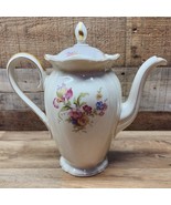 Elfenbein ROSENTHAL Lombul Gold Accent Coffee Pot - Fine Bone Porcelain ... - $55.64