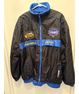Vintage NASCAR Jimmie Johnson Lowe’s Team Racing Jacket 2004 Size L - $101.87 CAD