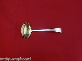 Gorham Plain by Gorham Sterling Silver Gravy Ladle Gold Washed 6 3/4&quot; - $107.91