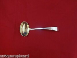 Gorham Plain by Gorham Sterling Silver Gravy Ladle Gold Washed 6 3/4" - $107.91