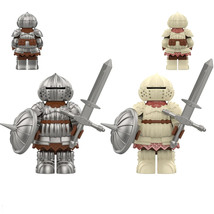 2Pcs Dark Souls Onion Knight Minifigures Game Character Onion Warrior Mi... - $297.04 MXN