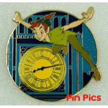 Disney Peter Pan Clock Limited Release 70th Anniversary Mystery Pin - £12.42 GBP