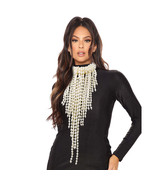 Cream Clustered Fringe Pearl Set - $115.94 CAD