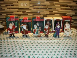 Hallmark 6 Merry Olde Santa Series 1, 2, 3, 5, 6 &amp; 8 Ornaments - £43.49 GBP