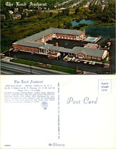 New York(NY) Buffalo The Lord Amherst Hotel Aerial View Cars Vintage Postcard - £7.51 GBP